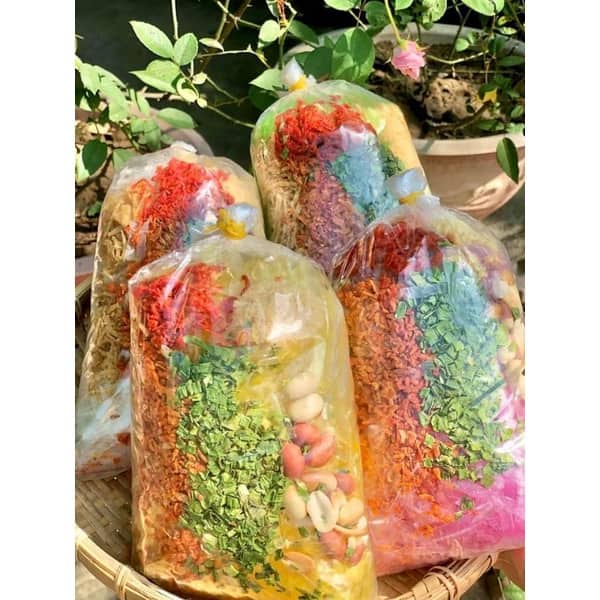 1 túi bánh tráng trộn 10vị ngon shopnamdung