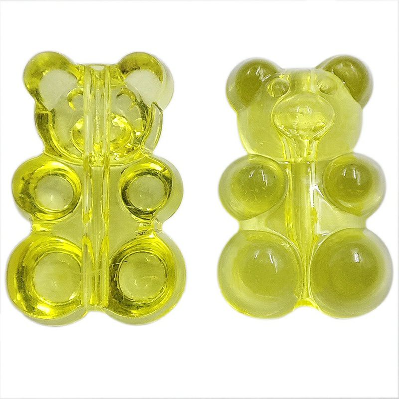 Sét 5/10 gấu có lỗ dùng để xỏ trang trí, vòng tay, vòng cổ