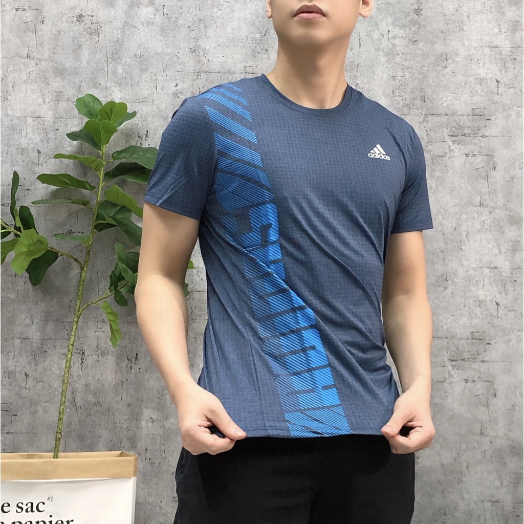 Áo thun thể thao gym bigsize cao cấp áo phông cổ tròn ngắn tay xuất khẩu APTT 126 - 2600