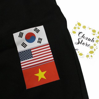 Quần short unisex flag