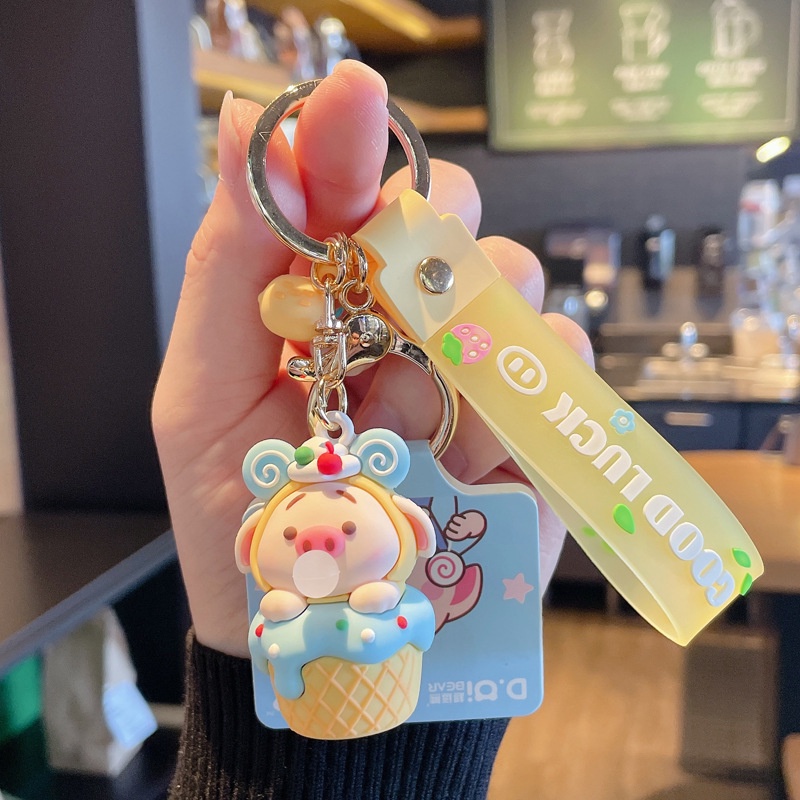 Móc Khóa Hình Heo Dễ Thương Xinh Xắn