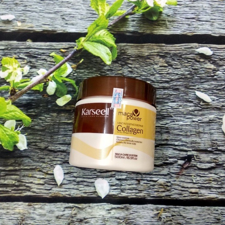 Kem Hấp Tóc KARSEELL, Ủ Tóc Phục Hồi Collagen, Kem Ủ Tóc Collagen KARSEELL 500ML - Wincy Mart