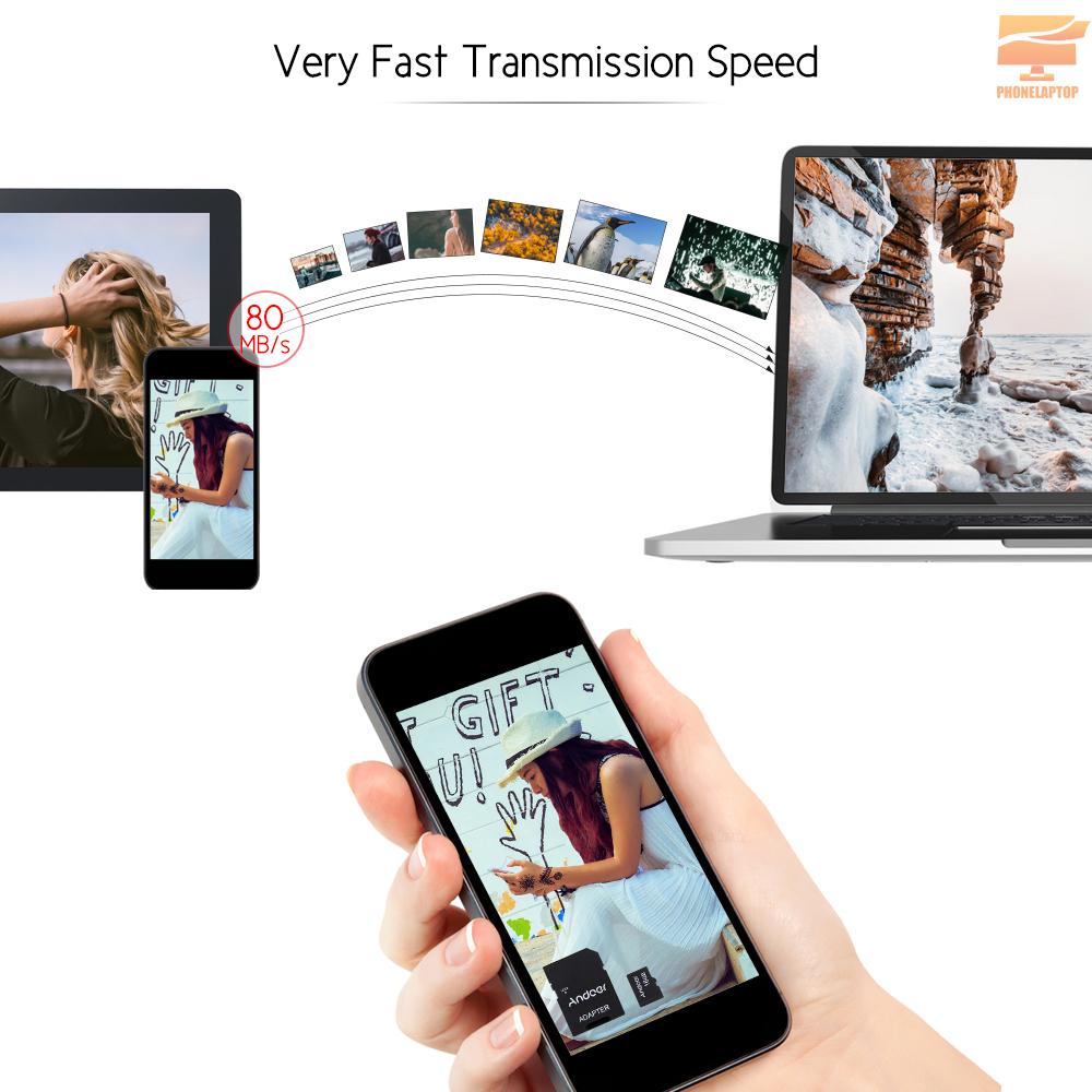 Thẻ Nhớ Tf Andoer 16gb Class 10 + Bộ Chuyển Đổi Thẻ Tf Cho Camera / Điện Thoại / Máy Tính | BigBuy360 - bigbuy360.vn