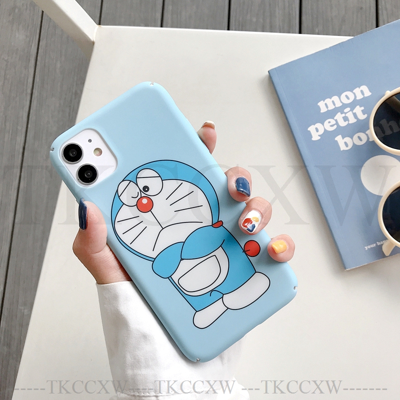 Ốp điện thoại nhựa cứng in hình Doraemon cho Xiaomi Mi 10 Mi 9 9t Pro Mi 8 Mi 9 Se Mi 9 Mi 8 A3 Lite Mi 6 6x A2 Note 3