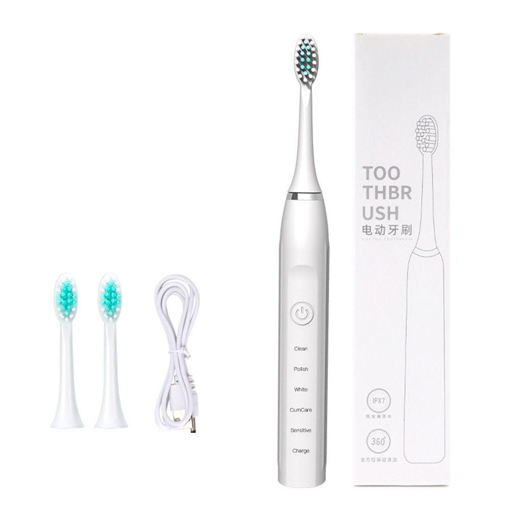Bàn Chải Đánh Răng Điện 45000 Lần / Min IPX7 Chống Nước 5 Chế Độ Làm Sạch Răng Miệng