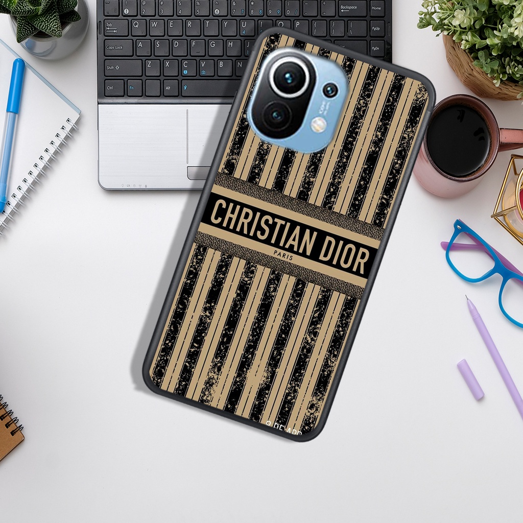 ỐP LƯNG XIAOMI MI 11 - MI 11 LITE - MI 11T  , IN HÌNH LÔ GÔ DI-OR ĐẸP, CHẤT, PHONG CÁCH.