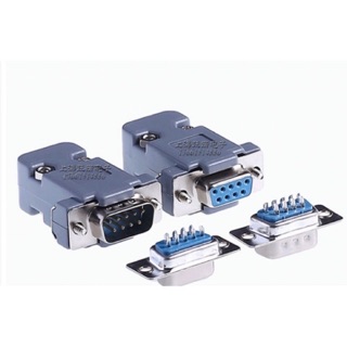 Đầu nối jack com - DP 9 chân đực cái kèm vỏ