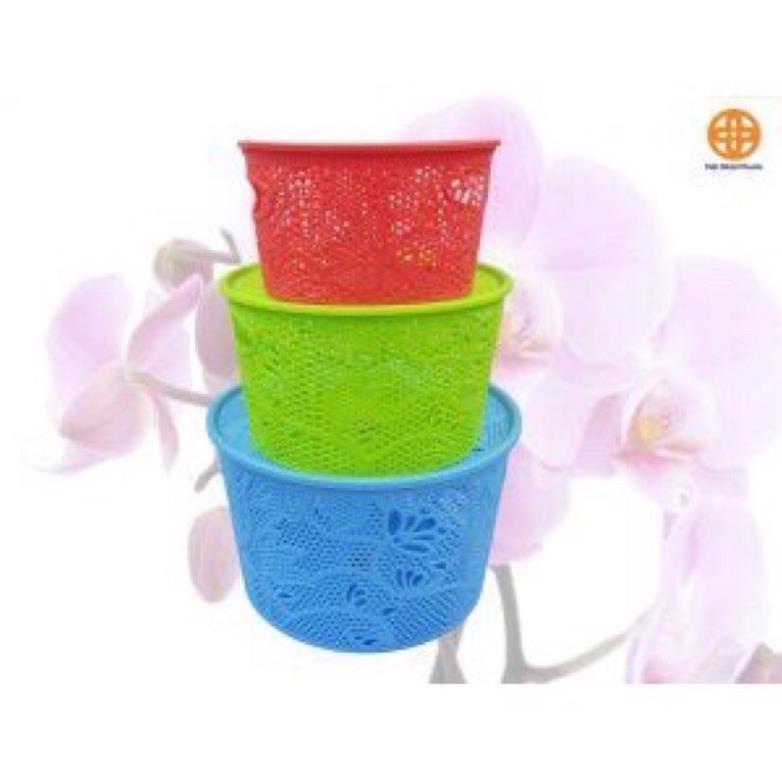 rổ tròn hình hoa việt Nhật