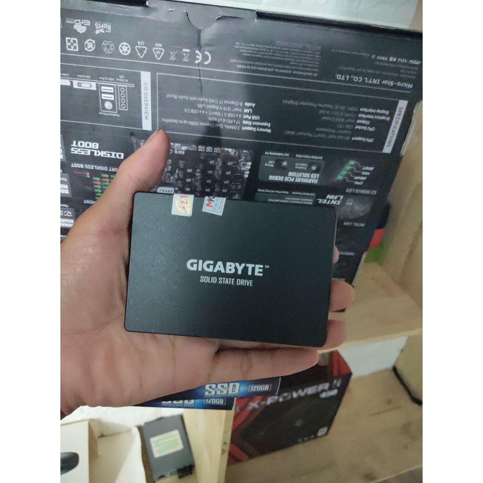 Ổ Cứng SSD Gigabyte 120Gb (2.5" Sata iii 6Gb/S) - Hàng Chính Hãng | BigBuy360 - bigbuy360.vn