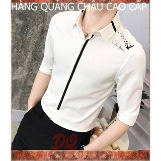 Áo Sơ Mi Nam Phong Cách In Hình Họa Tiết Đẹp Mẫu Mới  Ở Tphcm Cao Cấp,áo sơ mi nam trắng,áo sơ mi nam in hình