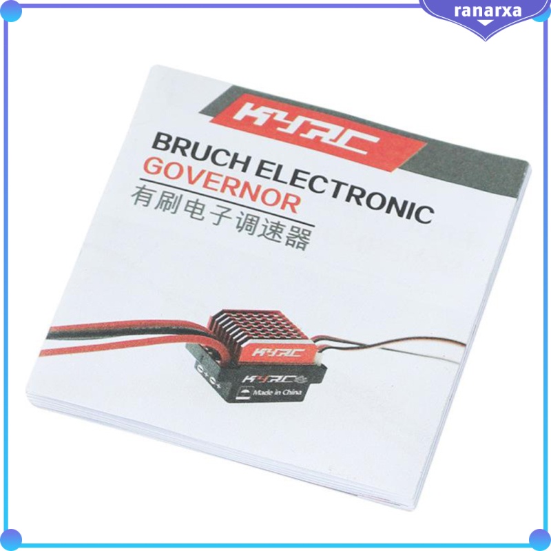 Bộ Điều Khiển Tốc Độ Động Cơ Chổi Than Esc 60a Chuyên Dụng Cho Xe Tải / Thuyền Điều Khiển Từ Xa 1 / 10 | BigBuy360 - bigbuy360.vn
