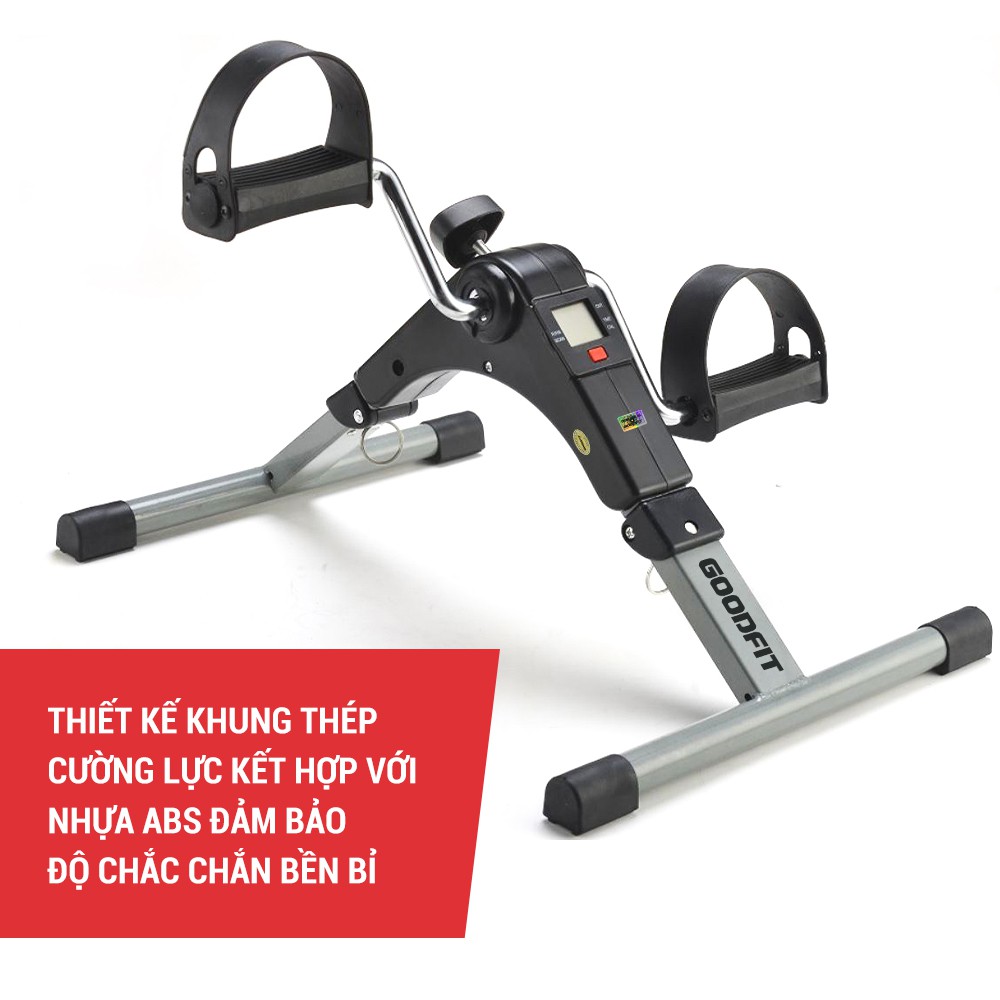 Xe đạp thể dục mini tại nhà gấp gọn GoodFit GF002MB _LEMA SPORT