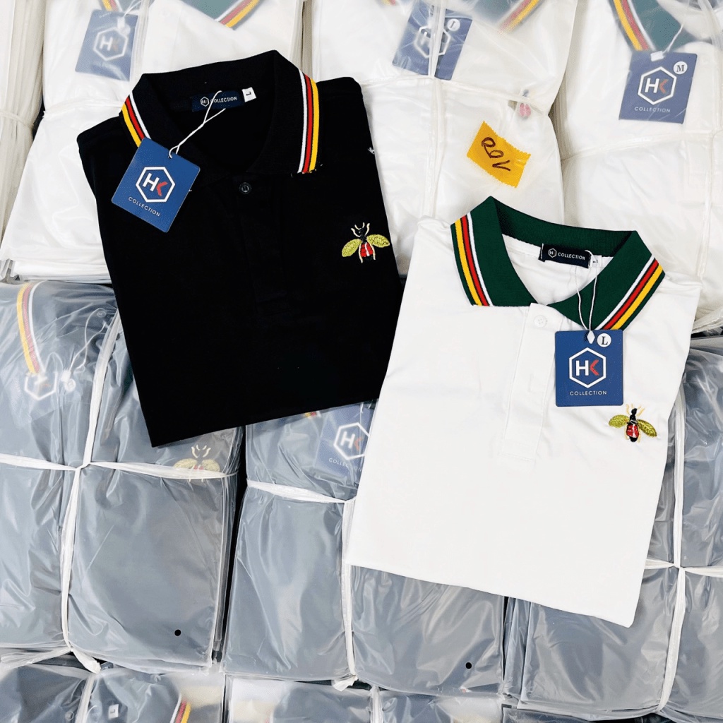 (HCM) ÁO THUN NAM NỮ CỔ BẺ TAY NGẮN THỜI TRANG NAM LUXURY ĐẲNG CẤP HÀN QUỐC HOTTREND KOKO MI FASHION