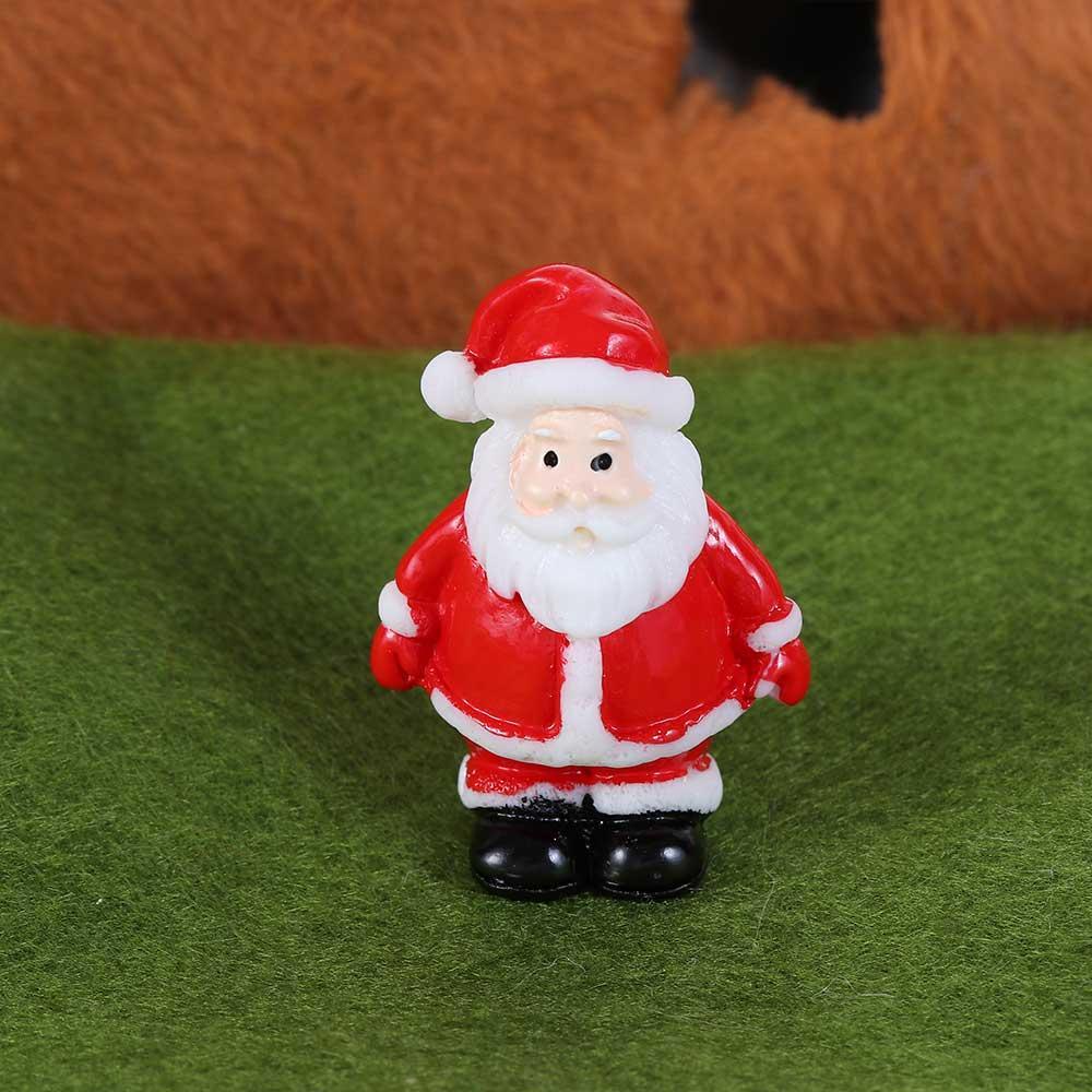 1 Phụ Kiện Trang Trí Phong Cảnh Giáng Sinh Hình Ông Già Noel Người Tuyết