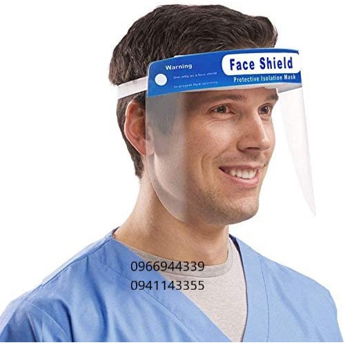 Mặt nạ chống giọt bắn, kiếng bảo hộ chống bụi bẩn Purecare Faceshield