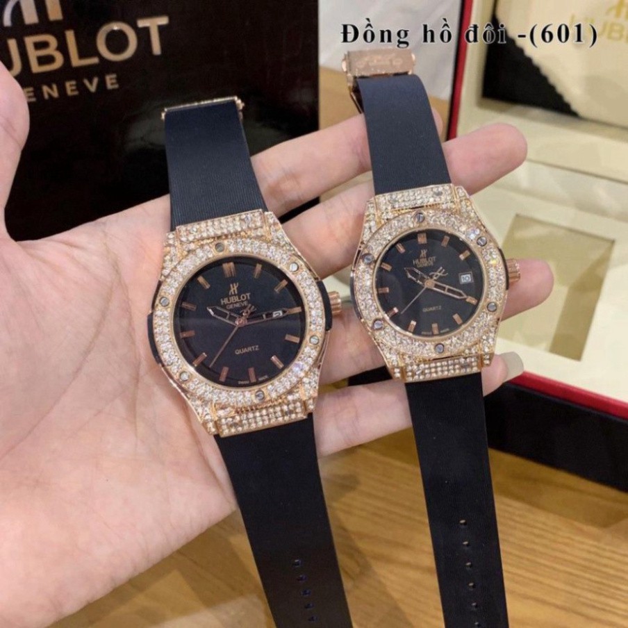 [hublot Nam và Nữ] Đồng hồ nam nữ Hublot - Kiểu dáng sang trọng Dây cao su thơm vani, bảo hành 12 tháng MTP-STORE