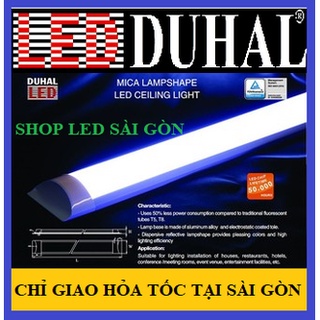 ( CHỈ GIAO HỎA TỐC TẠI SÀI GÒN) Đèn ốp trần LED chụp mica (đèn bán nguyệt) Duhal
