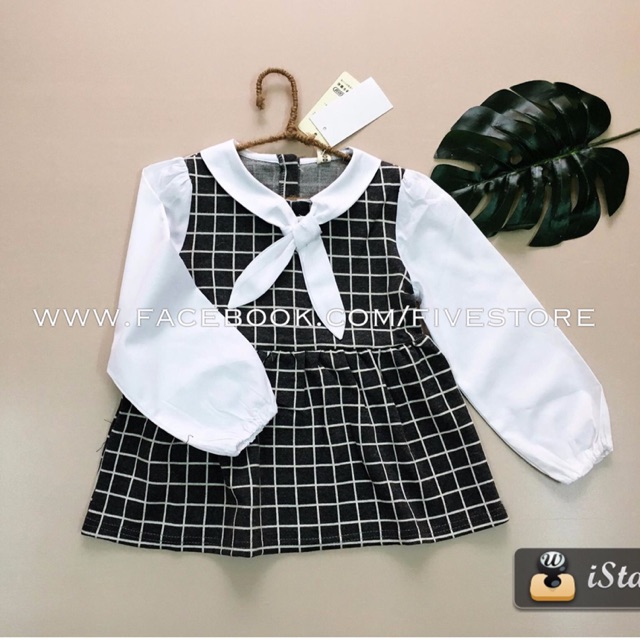 ĐẦM TIỂU THƯ CARO CHO BÉ GÁI