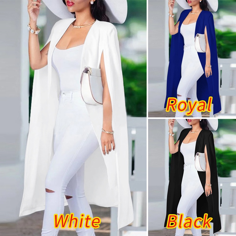 Áo khoác dài ZANZEA không tay màu trơn không đối xứng đơn giản thời trang dành cho nữ | BigBuy360 - bigbuy360.vn