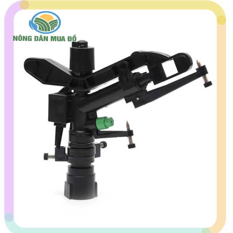 Béc phun cánh đập chỉnh được góc tưới phi 34