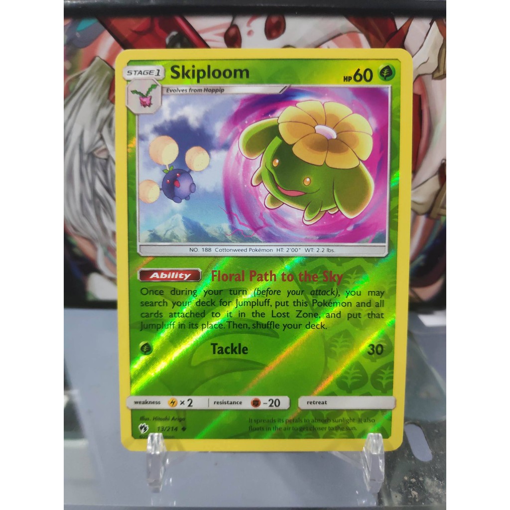 [ Dưa Hấu Yugioh ] Lá bài thẻ bài Pokemon Skiploom