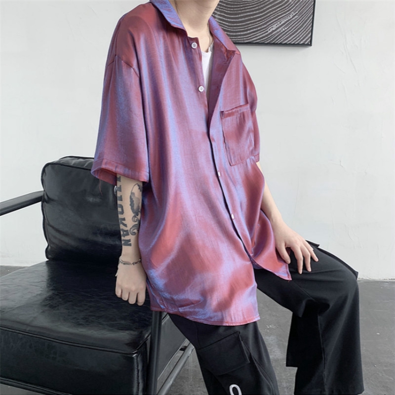 Áo Sơ Mi Tay Ngắn Phong Cách Hàn Quốc Dành Cho Nam | BigBuy360 - bigbuy360.vn