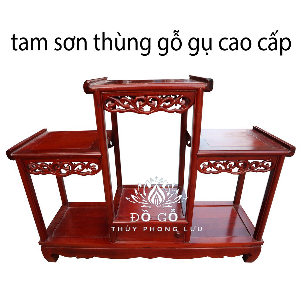 tam sơn thùng-kệ bày đồ-kệ gỗ gia  đinh cao cấp sang trọng