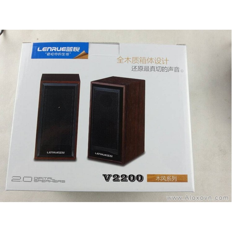 [HOT] Loa máy tính điện thoại Lenrua V2200 - Rẻ nhất Shopee