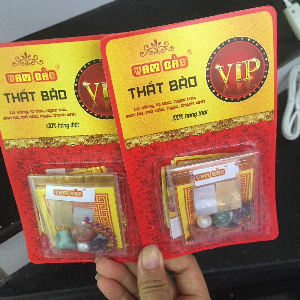 CỐT BÁT HƯƠNG THẤT BẢO VIP giúp tụ khí bát hương bàn thờ Thần linh, Gia tiên, thờ Phật, Thần tài [ combo hàng thật ]