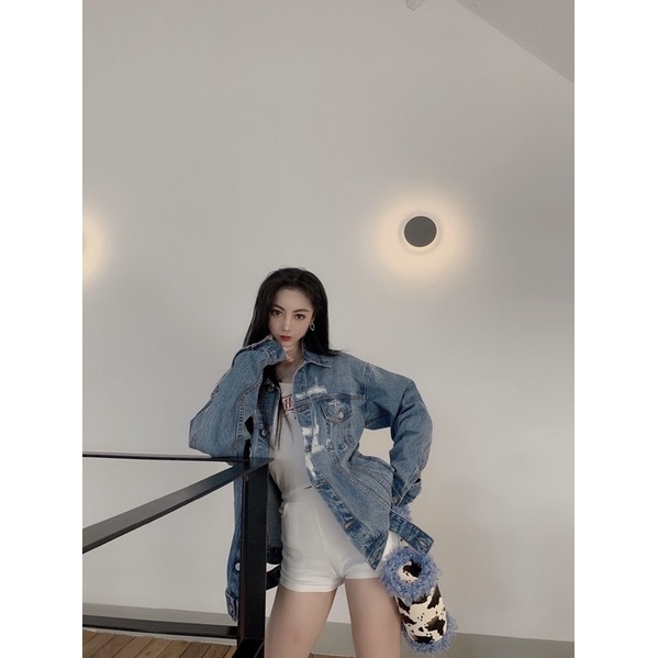 Áo khoác VETEMENTS Denim Jacket 1:1