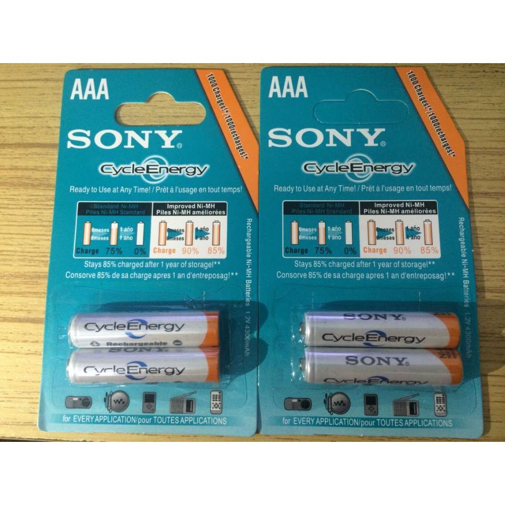 Combo 2 PIN SẠC SONY 2A - 3A -VĨ 2 VIÊN - 000146 ❤️Freeship❤️
