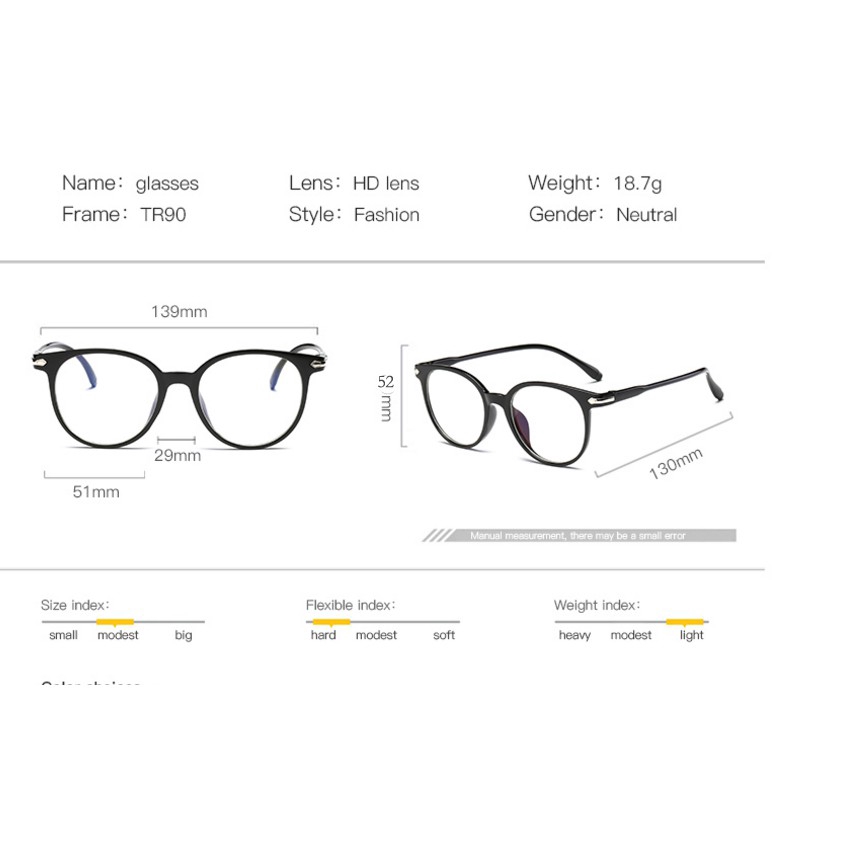 Mắt Kính Gọng Tròn Phong Cách Vintage Cho Nam Và Nữ | BigBuy360 - bigbuy360.vn