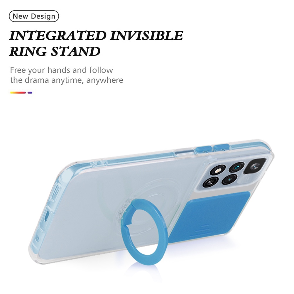 Slide Camera Ring Bracket Phone Case Vivo Y20 Y20s Y12s Y20i 2021 Y20s G Y11s Y12A Y30 Y30i Y50 Y12 Y15 Y17 Y11 Y1s Y91i Y91C 2020 Y31 2020 Y51 2020 Soft Clear Back Cover