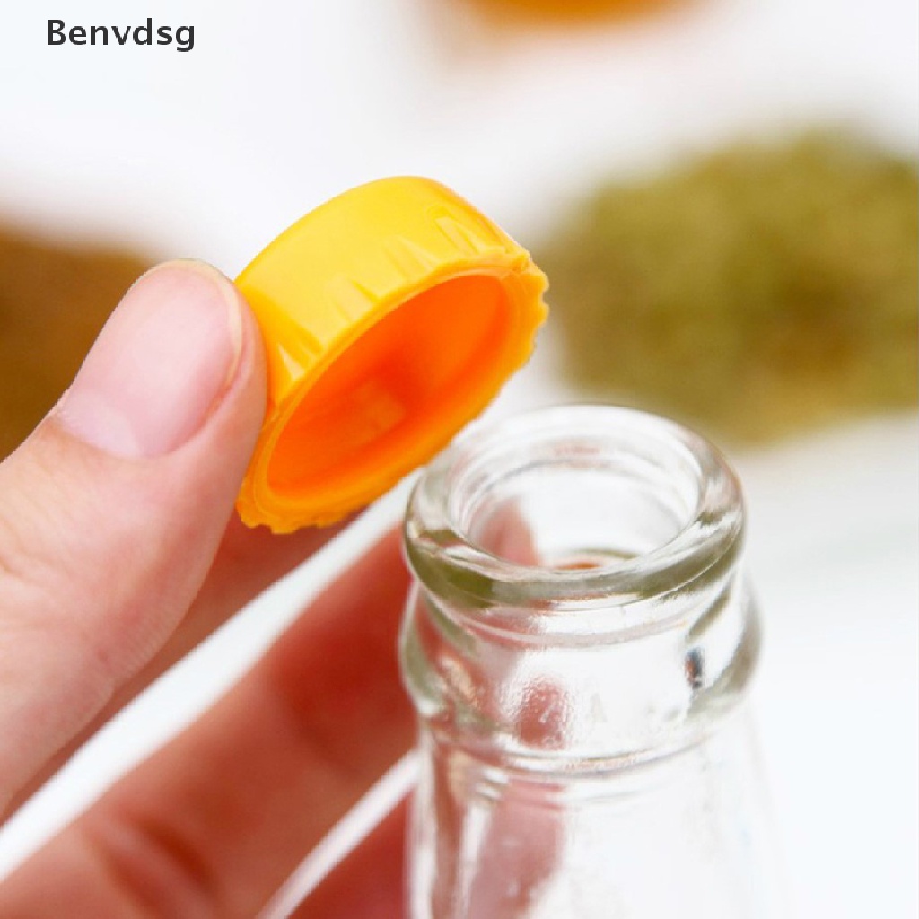 Bộ 6 Nắp Đậy Chai Bia Bằng Silicone Tái Sử Dụng Tiện Lợi