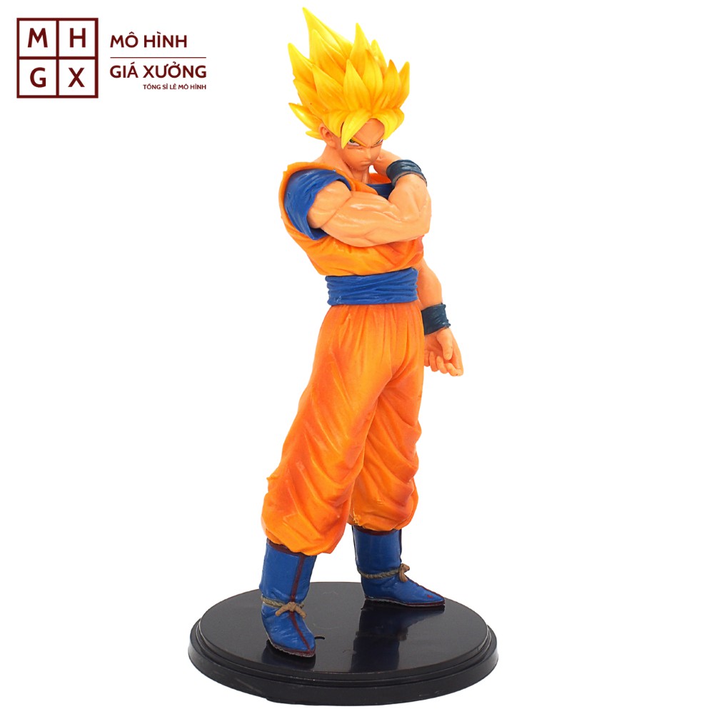 Mô hình Dragon Ball SonGoku  vs Vegeta  super saiyan  siêu đẹp siêu rẻ  cao 20cm - figure mô hình 7 viên ngọc rồng