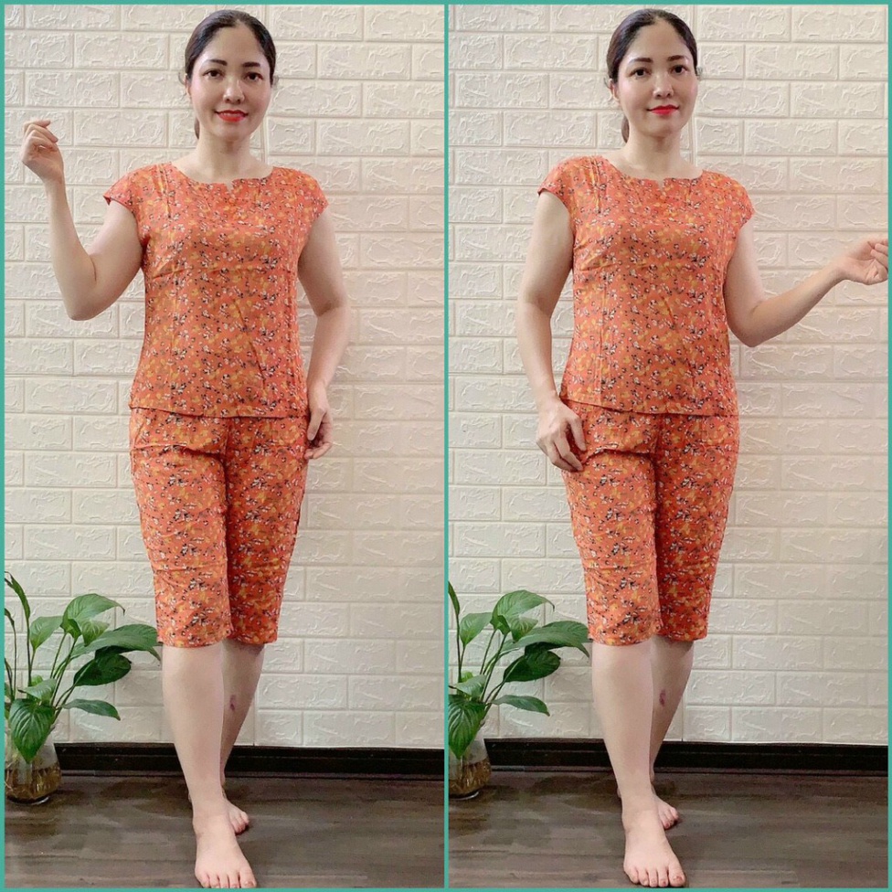 Bộ Lanh Nhung Quần Ngố - Bộ Đồ mặc nhà