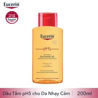 Eucerin pH5 Shower Oil: Dầu Tắm Da Rất Khô & Nhạy Cảm (200 ml)