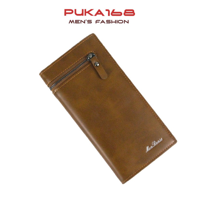 Bóp dài nam PUKA - Bóp da mini cầm tay dáng đứng được bán chạy nhất