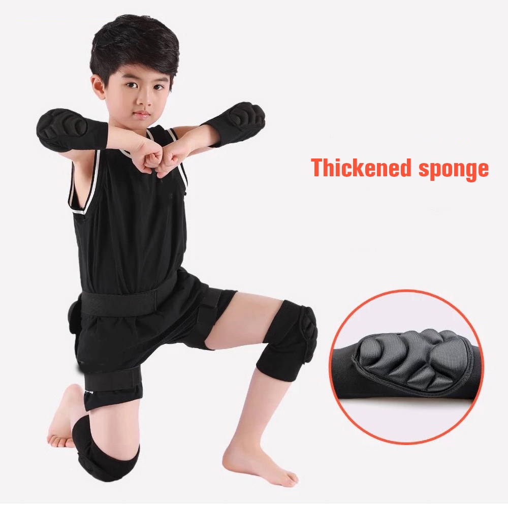 1 Cặp Đệm Bảo Vệ Đầu Gối / Khủy Tay Bằng Xốp Dày Dặn Thoáng Khí Thoải Mái Cho Bé