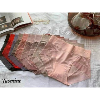 Quần lót nữ cotton cạp cao phối ren cao cấp M06
