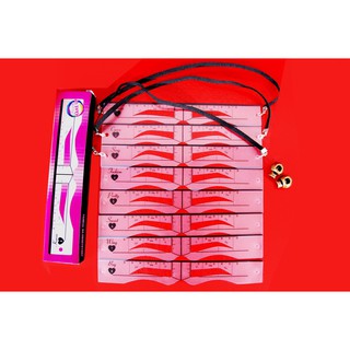 Bộ 8 chiếc khuôn vẽ lông mày