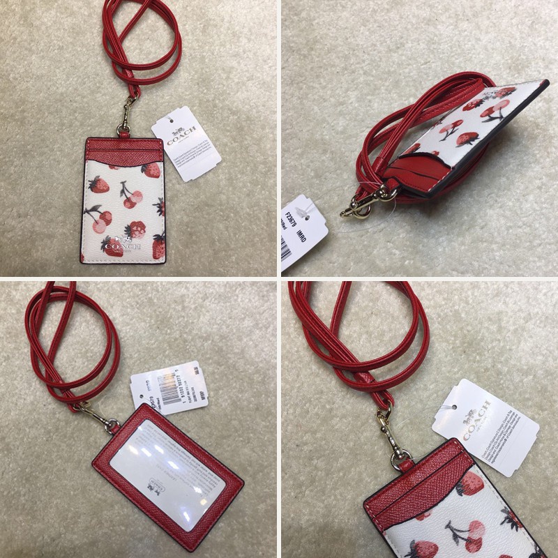 COACH Bao Da Đựng Thẻ Nhân Viên Tiện Lợi F65573