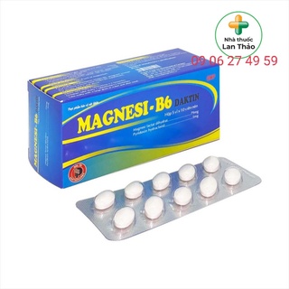 Viên uống vitamin magnesi - b6 hộp 50 viên
