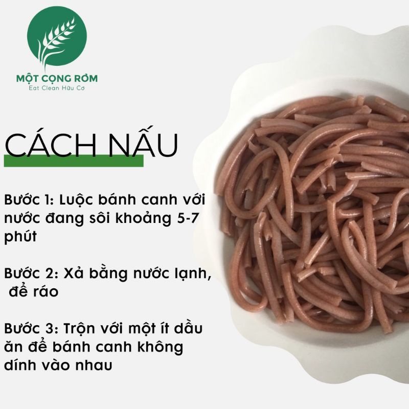 Bánh canh ống gạo lứt FUMA gói 500gr.Bánh canh ăn kiêng.