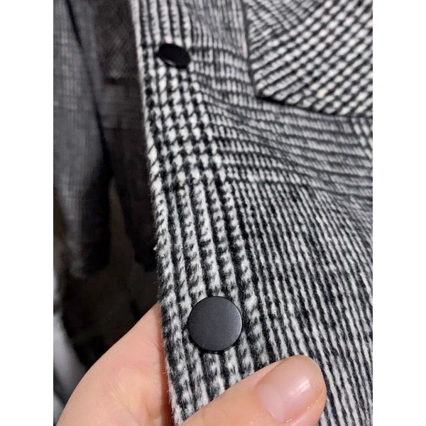 Áo Khoác Dạ Len Nam Nữ Đứng Dáng