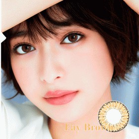 Kính áp tròng Fay Brown Hàn Quóc có độ (0.00 ~ 6.00)