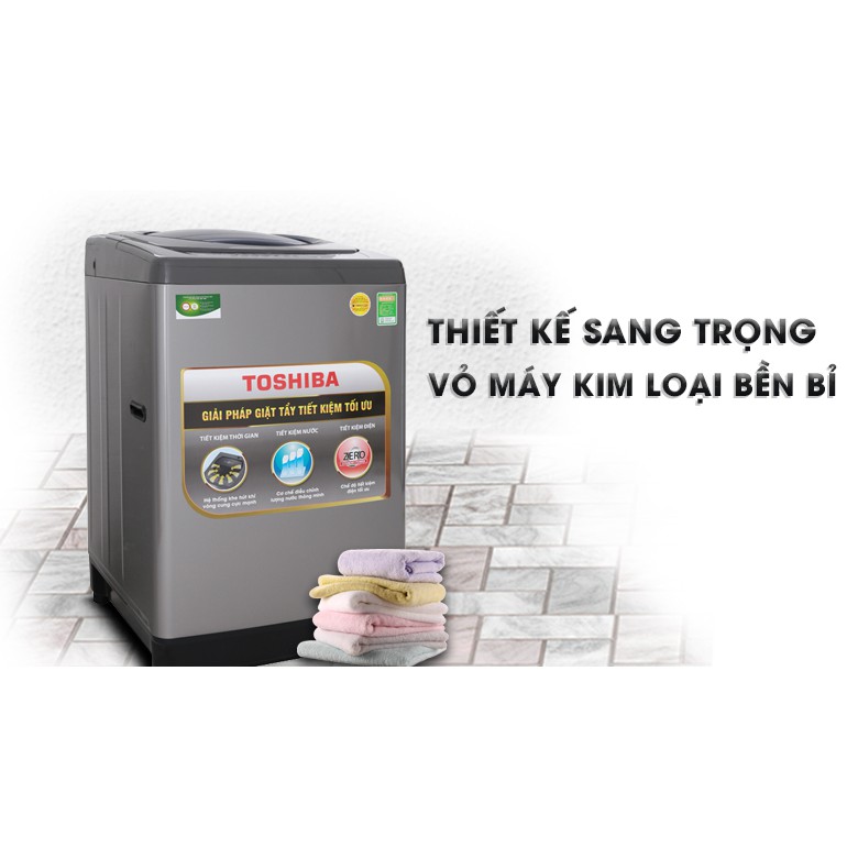 Máy giặt Toshiba 9.0 Kg AW-H1000GV (SB) (Miễn phí giao tại HCM-ngoài tỉnh liên hệ shop)