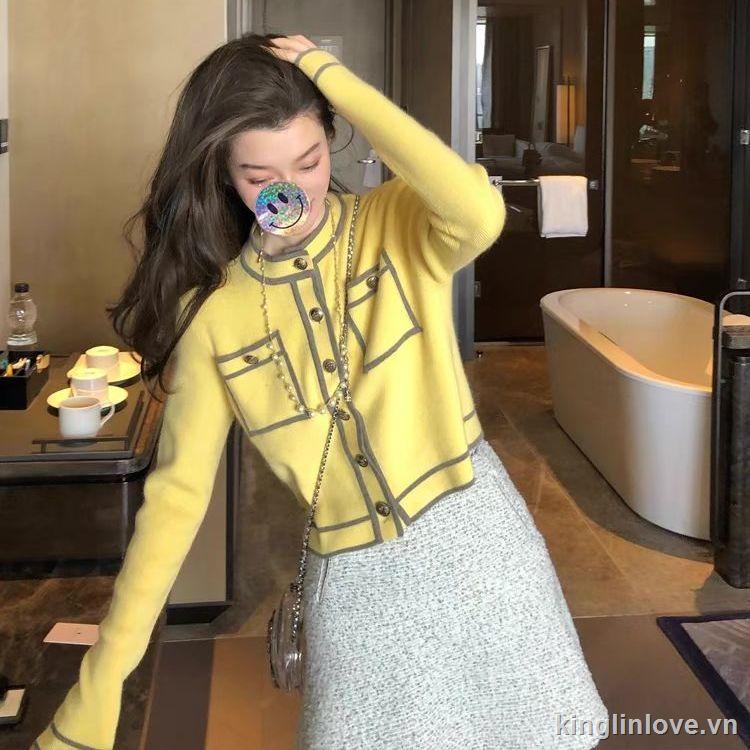 Áo Khoác Cardigan Dệt Kim Thiết Kế Mới Thời Trang Dành Cho Mùa Xuân