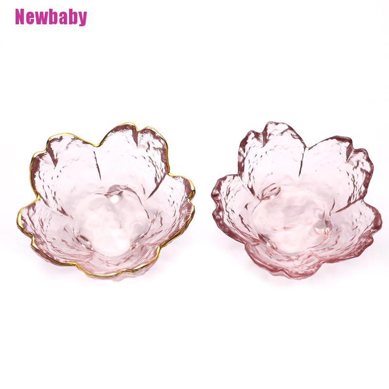 Bát Thủy Tinh Đựng Nước Chấm Hình Hoa Anh Đào Nhật Bản