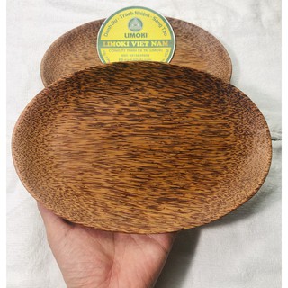 Dĩa Gỗ Dừa Hình Ovan